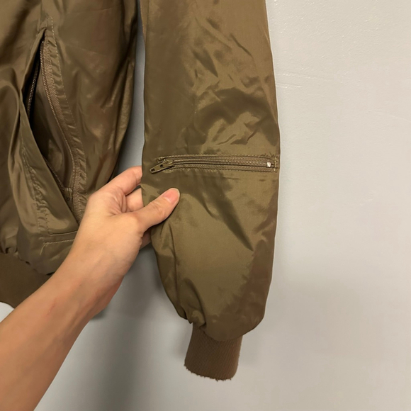 Vintage Men's Duckster Windbreaker Jacket size large Brown Purple insulated - Picture 8 of 12